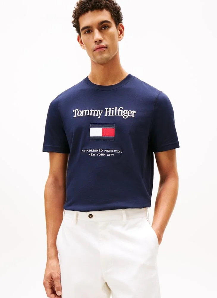 TOMMY HILFIGER Logo Crew Neck T-Shirt
